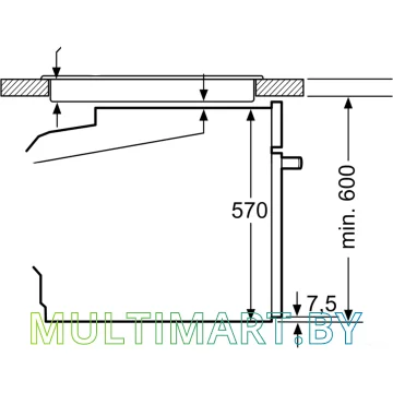 Электрический духовой шкаф Bosch HBT537FB0 картинка 7
